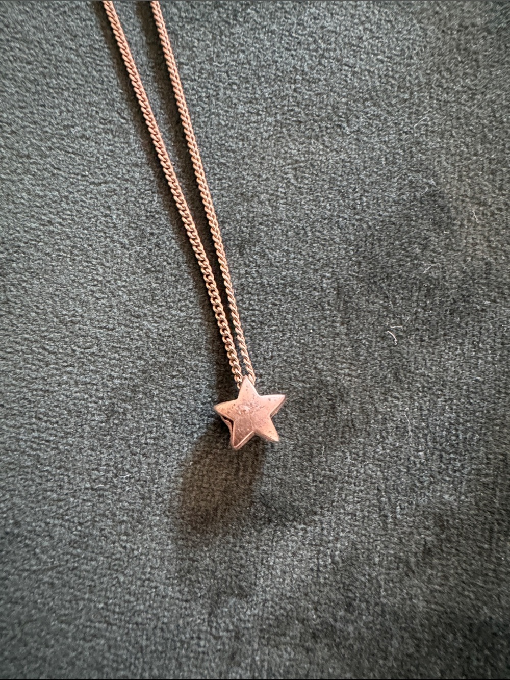 Gold Star Pendant Necklace - Women's Jewelry